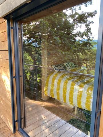 Le Moonloft Insolite Tiny-House Dans Les Arbres & 1 Seance De Sauna Pour 2 Avec Vue Panoramique Osenbach Exterior foto